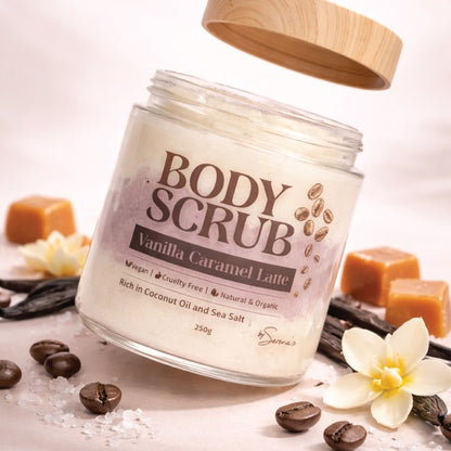 Vanilla Caramel Latte Body Scrub
