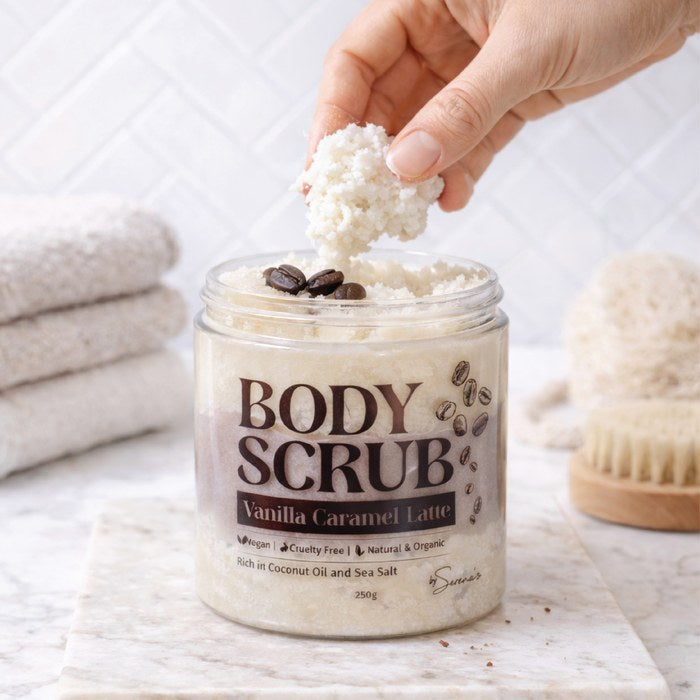 Vanilla Caramel Latte Body Scrub